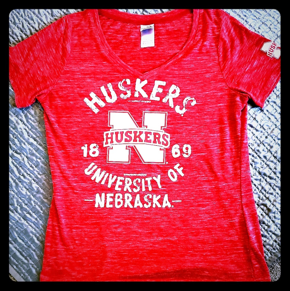 Nebraska University Sheer T-Shirt